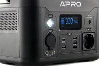 Зарядна станція PS- 500 220В 500Вт (515Вт/год) з бездротовою зарядкою APRO Зарядная станция PS-500 220В 500Вт (515Вт/ч) с беспроводной зарядкой APRO