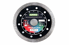 Диск алмазный по бетону Керамика Быстрый Рез 125х1.3х22.22мм 22-24% APRO PRO