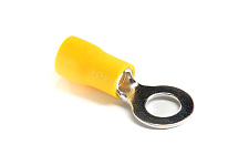 Наконечник с изолицией кольцевой RV 5.5-4 желтый (пач 100шт) APRO