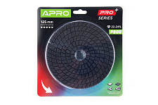 Круг алмазный шлифовальный на липучке 125мм Р800 APRO PRO