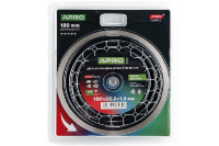 Диск алмазний по бетону Кераміка Ультра 180х1.4х22.22мм 22-24% APRO PRO Диск алмазный по бетону Керамика Ультра 180х1.4х22.22мм 22-24% APRO PRO