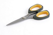 Ножницы бытовые с резиновой вставкой 5 СИЛА