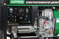 Генератор дизельный 4-х тактный DG-50Е 5.0/5.5кВт (электро запуск) APRO