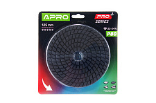 Круг алмазный шлифовальный на липучке 125мм Р80 APRO PRO