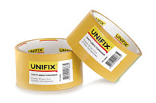 Лента клейкая двухсторонняя на полипропиленовой основе 50мм*5м UNIFIX