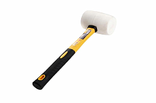 Киянка резиновая с фибергласовой рукояткой 450гр СИЛА