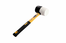 Киянка резиновая с фибергласовой рукояткой 450гр СИЛА