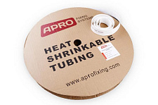Термоусаживаемая трубка 10мм белая 100м APRO