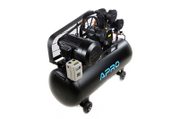 Компресор трьохциліндровий пасовий OFBD-200X 8Бар 7.5кВт 1050л/хв 200л 380В (2 крана) + Олива 1л APRO Компрессор трехцилиндровый ременный OFBD-200X 8Бар 7.5кВт 1050л/мин 200л 380В (2 крана) + Масло 1л APRO