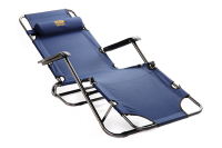 Шезлонг раскладной (профиль 25мм) 179х60х88см СИЛА