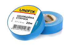 Изоляционная лента синяя 0.17х18мм 25м (пачка, кратно 10шт) UNIFIX