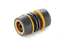 Муфта ремонтно-соединительная 1/2'' - 1/2'' прорезиненная СИЛА