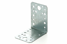 Угольник универсальный 90х50х55х2.0мм оц. (пачка, кратно 10шт) APRO