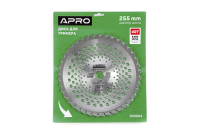 Диск для триммера с твердосплавными напайками 40Т Curved APRO