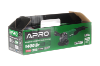 Углошлифовальная машина (болгарка) Ø125 AG-125/1400 VCQ APRO