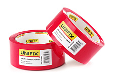 Лента клейкая упаковочная красная 45мм 200 SKR-5400266 UNIFIX