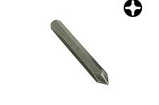 Насадка для ударной отвертки TOPTUL 5/16'' L80мм шлиц 8*1.2мм FSAD1008