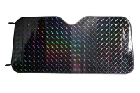 Шторка сонцезахисна 150х80см срібляста з візерунком 12 Atelie Шторка солнцезащитная 150х80см серебристая с узором 12 Atelie