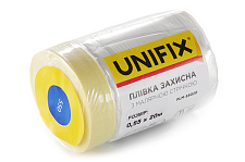 Пленка защитная с малярной лентой 550мм*20м UNIFIX