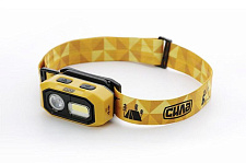 LED фонарь налобный (аккумулятор Li-ion 3.7V 1450 мАч ) с сенсором Тесла СИЛА