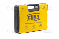 Набор насадок торцевых c трещоткой CrV 1/2 (22 шт.) СИЛА