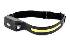 Фонарь налобный универсальный с сенсором 350Лм (Li-ion 1200 мАч) СИЛА