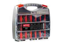 Набор дюбелей и саморезов 3.5–6.0мм и анкеры M6–M8 12,5'' APRO