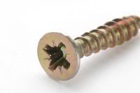 Саморіз універсальний 4,0*50 з потайною голівкою цинк жовтий (ящ. 3000 шт.) APRO Саморез универсальный 4,0* 50 с потайной головкой цинк жёлтый (ящ. 3000 шт.) APRO