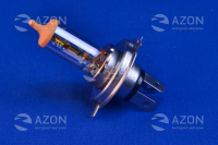 Лампа автомобильная H4 12V 60/55W P43T ALL WEATHER (2шт) (ближняя/дальняя, противотуманная) MTA