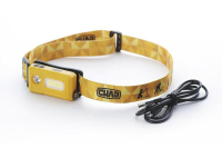 LED фонарь налобный (аккумулятор Li-ion 3.7V 500 мАч ) Квант СИЛА