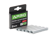 Скобы закаленные 8х11.3х0.7мм 1000шт APRO