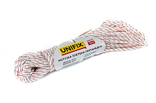 Веревка полиамидная плетеная (капроновая) ФАЛ 6мм 25м UNIFIX
