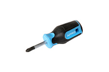 Отвертка крестовая обрезиненная рукоятка CrV PH2x38 (Phillips) APRO