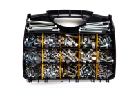 Набір болтів і гайок M6–M10 ЦБ 12,5'' 320х260х60мм APRO Набор болтов и гаек M6–M10 ЦБ 12,5'' 320х260х60мм APRO