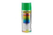 Эмаль акриловая универсальная RAL 6018 Салатовый гл. 400мл UNIFIX