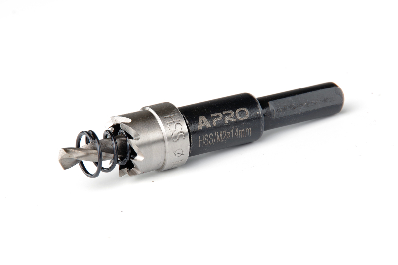 Свердло корончате HSS/М2 Ø19мм APRO Сверло корончатое HSS/М2 Ø19мм APRO