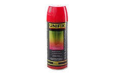 Эмаль акриловая флуоресцентная Красный премиум 400мл UNIFIX