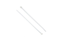 Стяжка кабельная 8х400 белая (пач 100шт) UNIFIX