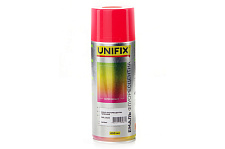 Эмаль акриловая флуоресцентная RAL 3024 Красный 400мл UNIFIX