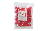 Наконечник с изолицией кольцевой RV 1.25-4 красный (пач 100шт) APRO