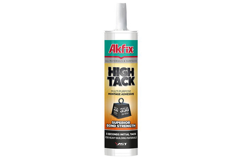Клей-герметик All bond High Tack 290мл/510г (білий) Akfix Клей-герметик All bond High Tack 290мл/510г (белый) Akfix