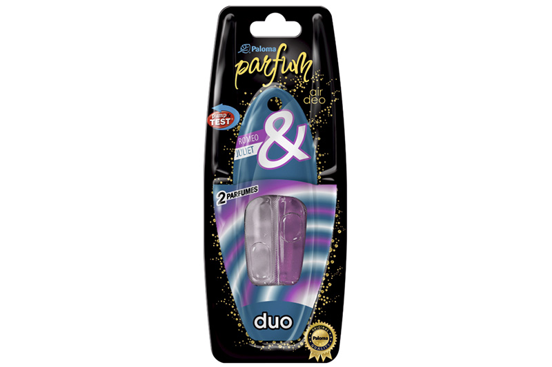 Ароматизатор Paloma DUO 5ml, ROMEO & JULIET (підвіска з рідиною) Ароматизатор Paloma DUO 5ml, ROMEO & JULIET (подвеска с жидкостью)