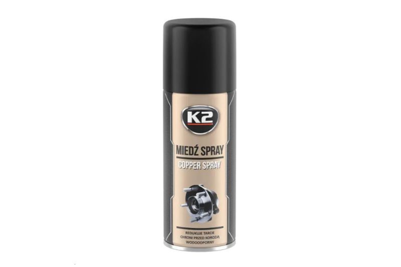 Мастило мідне COPPER SPRAY 400мл К2 Смазка медная COPPER SPRAY 400мл К2