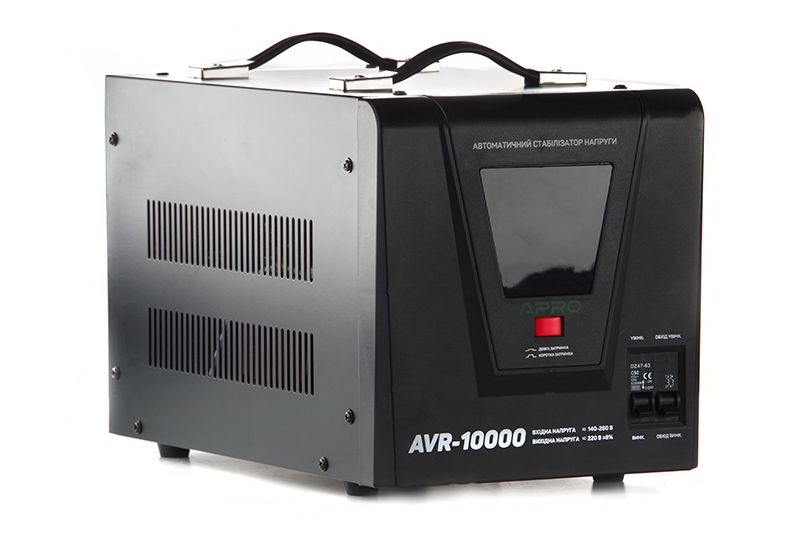 Стабілізатор напруги релейний AVR-10000, 8000Вт APRO Стабилизатор напряжения релейный AVR-10000 APRO