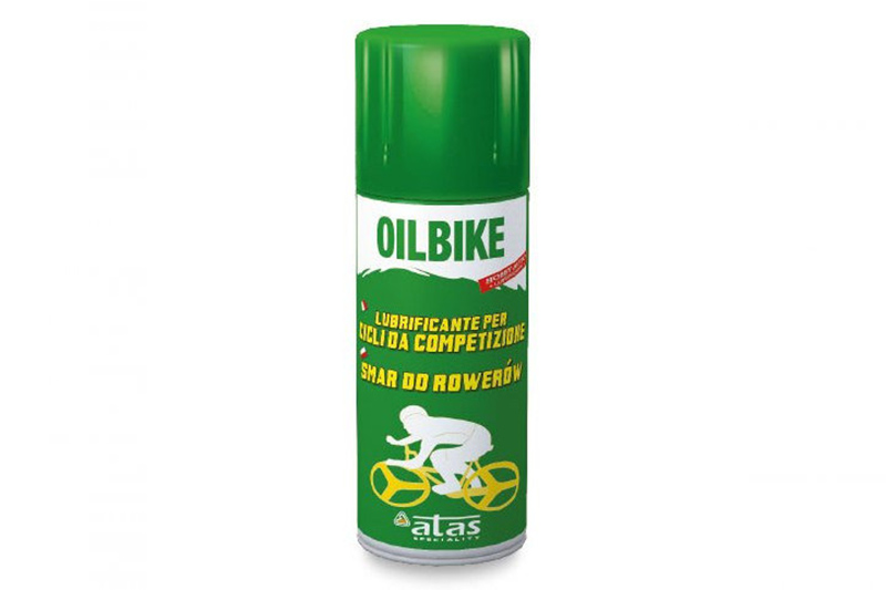 Мастило аерозольне для велосипедних ланцюгів OILBIKE 200мл ATAS Смазка аэрозольная для велосипедных цепей OILBIKE 200мл ATAS
