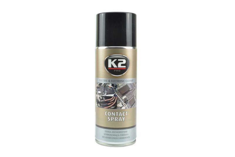 Очищувач електричних контактів CONTACT SPRAY 400мл К2 Очиститель электрических контактов CONTACT SPRAY 400мл К2