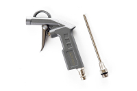 Пістолет продувний пневматичний (метал. корпус) подовжений 122мм APRO Пистолет продувочный пневматический (металл. корпус) удлиненный 122мм APRO