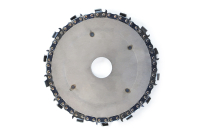 Диск ланцюговий для КШМ 125х22.2 14Т PRO APRO Диск цепной для КШМ 125х22.2 14Т PRO APRO