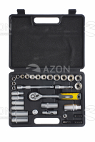 Набір насадок CrV 3/8 (39шт) Мастер СИЛА Набор насадок CrV 3/8 (39шт) Мастер СИЛА