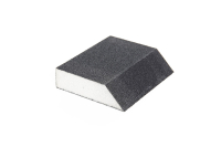 Губка шліфувальна APRO чотирьохстороння кутова P120 Губка шлифовальная APRO четырехсторонняя угловая P120